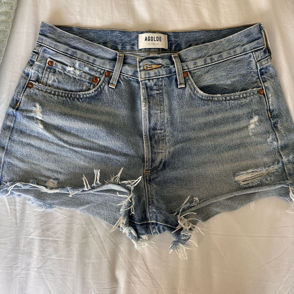 AGOLDE Parker Cutoff Shorts- Size 27